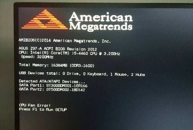 开机显示cpu fan error的解决方法
，电脑开机出现cpufaneroor是什么意思？图2