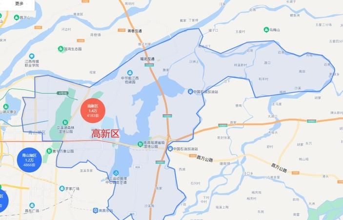 南昌高新区属于哪个区
，南昌高新区属于哪个行政区？图2