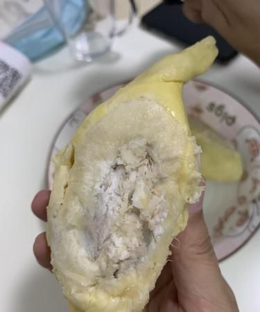 榴莲没开口可以吃吗
，榴莲没开口可以开来吃吗？图1