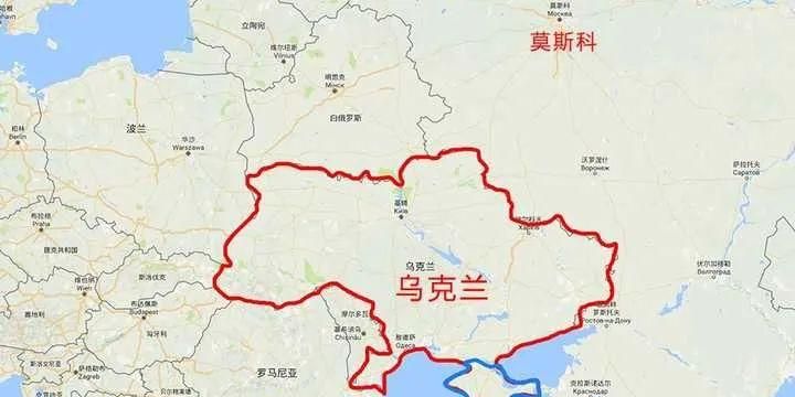 乌克兰面积相当于中国哪个省？
，乌克兰面积比上海大多少？图2