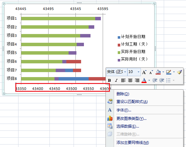 Excel甘特图怎么做
，Excel甘特图模板怎么做？图39