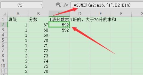 Excel中如何用SUMIF函数忽略错误值求和
，excel中sumjf函数的用法？图8