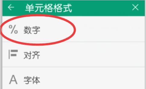 如何设置WPS单元格为文本格式
，手机WPS Office表格如何设置单元格格式？图4