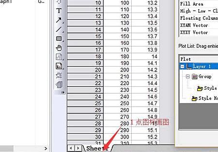 origin8.0及8.5的一些基本操作应用。
，orign如何调整柱状图的宽度？图5