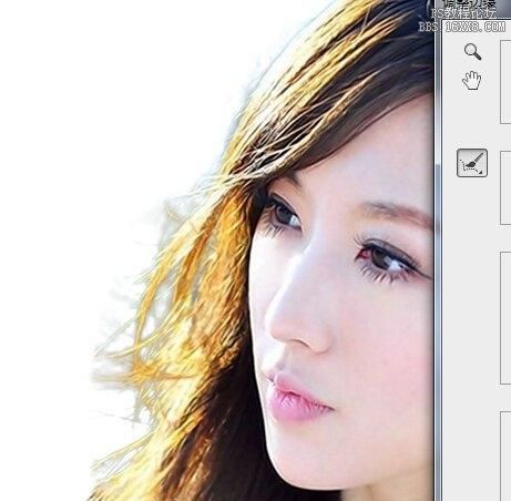 ps如何抠头发丝
，Photoshop中如何实现细致抠图~比如头发丝~？图8