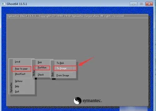 Ghost使用图解
，SymantecGhost一般如何用法？图1