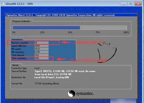 Ghost使用图解
，SymantecGhost一般如何用法？图8