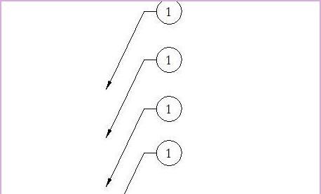 CAD中单引线标注的使用方法
，CAD多重引线使用方法？图9