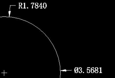 CAD中圆的直径怎么标注？
，cad圆的直径怎么标注？图4