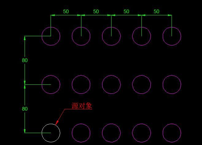 CAD阵列，旋转介绍及操作方法
，CAD阵列的方法？图2