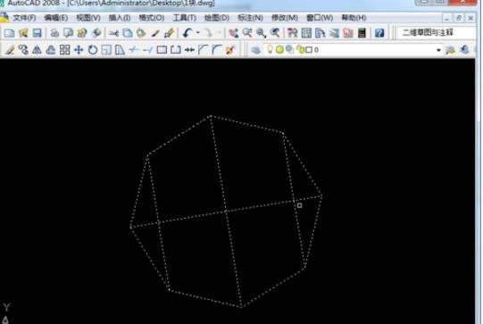 CAD怎么画正八边形
，cad如何确定不规则八边形的中心？图2