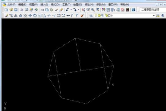CAD怎么画正八边形
，cad如何确定不规则八边形的中心？图8