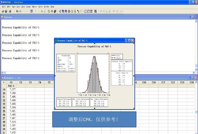 怎么用软件计算CPK值
，cpk怎么计算举例？图2
