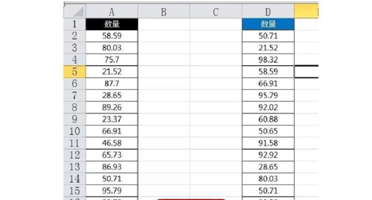 excel比较筛选两列不一样的数据
，excel怎么筛选掉不一样的数据？图1