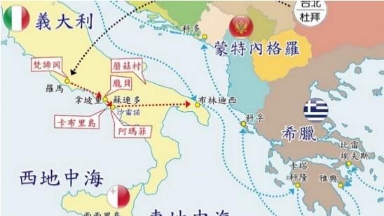 地中海在哪里
，亚洲的地中海气候分布在那里？图3